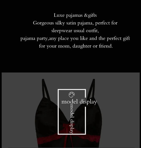 Women Sexy Sleepwear Silk Satin Nightwear Slip Dress Sleeveless Pajamas Nightgown Plus Size Nightwear Comfortable