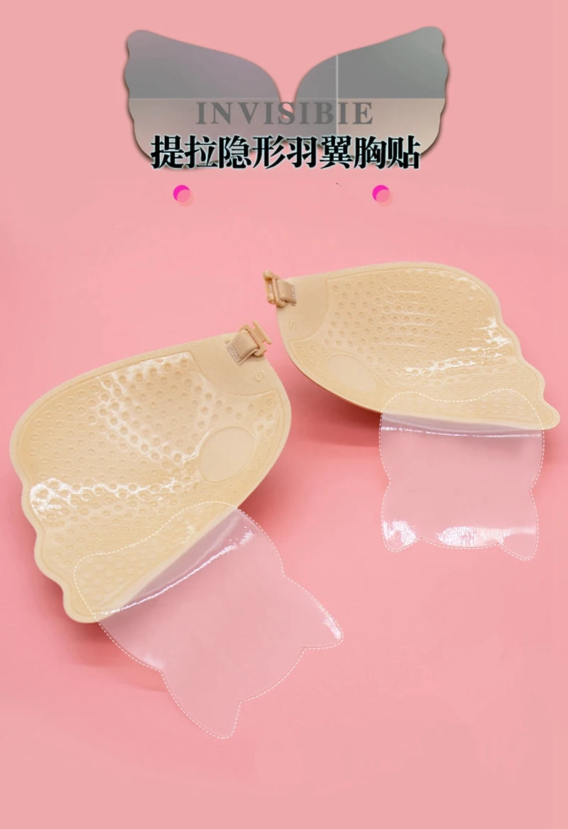 Underwear Women Self Adhesive Bras Female Nubra Magic Bra Invisible Push Up Silicone Sticky Fly BH Women Sexy ABCDEF