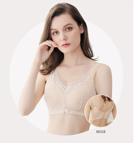 Women's Mastectomy Post-Surgery Silicone Fake Boobs Bra 2-In-1 Women's Fake Breasts With Pocket Underwear
