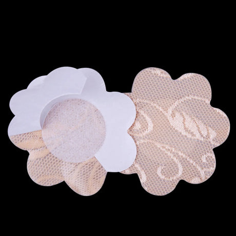 10 Pcs Women Invisible Sexy Lace Breast Lift Tape Overlays on Bra Nipple Stickers Chest Stickers Bra Nipple Covers Accessories