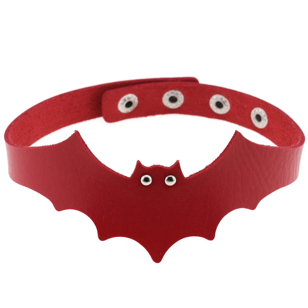Punk Black Metal Tassel Red Choker Necklace Sexy Spiked Neck Strap Clavicle Collar Men Necklaces Hollween Women Y2K Jeweley Gift