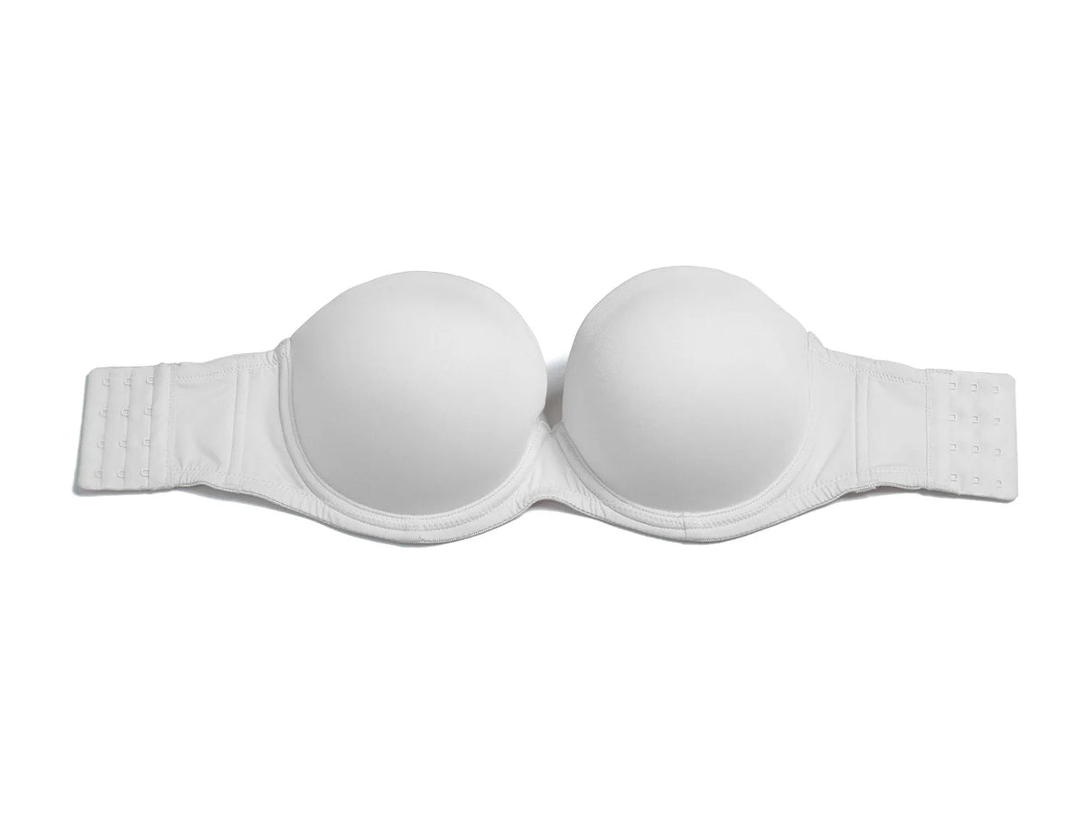 YBCG Strapless Multiway Bra Non-slip Plunge Women's Underwear Plus Size Adjusted-straps Brassiere Underwire Solid Bras For Women