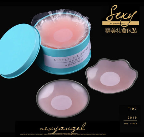 6pairs Silicone Nipple Cover Reusable Women Breast Petals Lift Invisible Bra Pasties Adhesive Bra Pads Sticker Cubre Pezon
