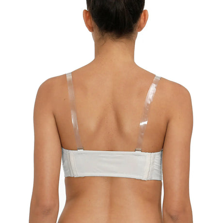 YBCG Strapless Multiway Bra Non-slip Plunge Women's Underwear Plus Size Adjusted-straps Brassiere Underwire Solid Bras For Women