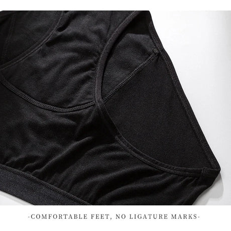 4-Layer Absorbent Leakproof Menstrual Panties For Women Period Heavy Flow Physiological Pants Plus Size Cotton Postpartum Briefs