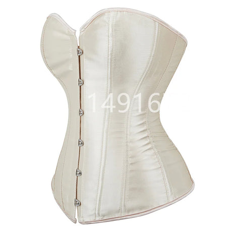 Sapubonva Overbust Corset Plus Size Sexy Corselet Corsets and Bustiers Tops Red Black Pink Purple White Gothic Lingerie Women