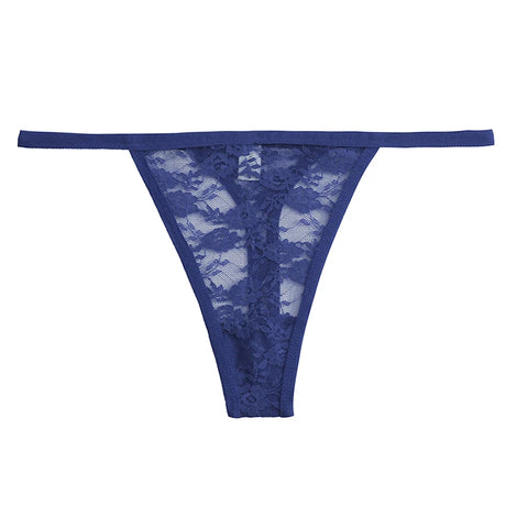 Women Lace Panties Thongs Girls M-XL Intimates Lingerie Female Low Rise G-String Transparent Underwear Hollow Out T-Back Bikini