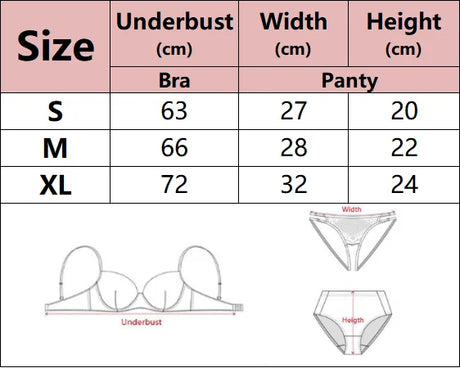 Women's Pink Sheer Hot Sexy Adult Lingerie Ladies Floral Lace Sexy Bras Set Push Up Bra Underwire Women Bra and Panties Sets