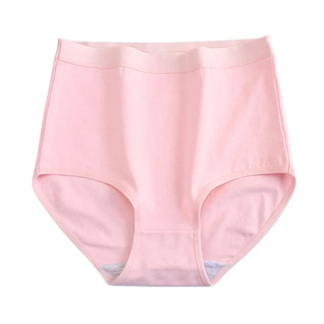 3PCS/Set M-3XL Women Plus Size Panties Cotton Underwear Lingerie 6 Solid Colors Sexy Female High Waist Seamless Briefs NKT2119