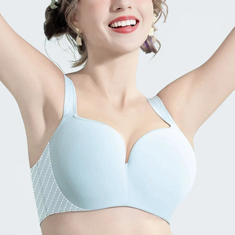 Womens Seemless Balconette Lightly Padded Push Up Bras Full Cup Support Underwire Female Lingerie 34 36 38 40 42 C D E F G H