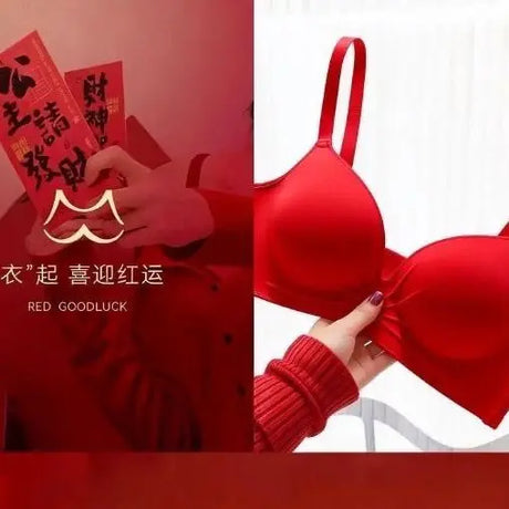 12CM Extreme Push Up Bra for Small Breast, Ultra Thick Pad Wireless Plunge Lingerie, Sexy Padded Bra to Enhance Curves