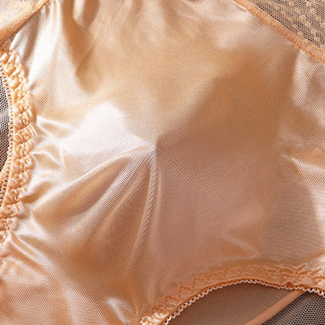 1pc Men Lace Thin Seamless Ice Silk Briefs 3D Bulge Pouch Low Waist Pantie Breathable High Elastic Soft Underwear