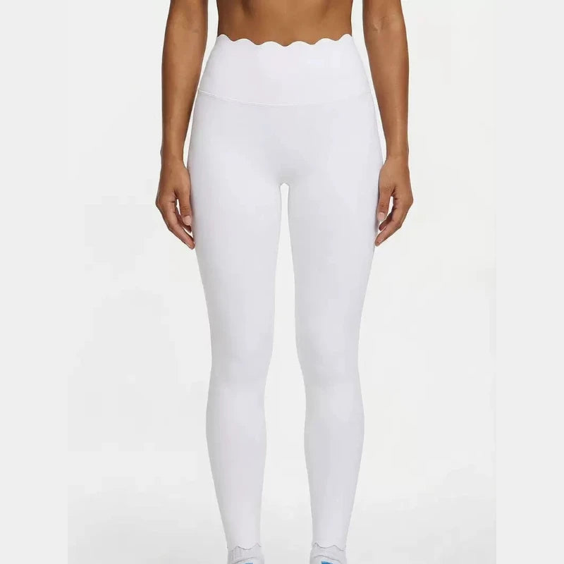 Lace Sports Fitness Long Sleeve Women's Underwear With Chest Pad Off-Shoulder Sportswear Slim Fit Leggings Workout Activewear