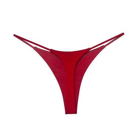 Cotton Thong Women Panties Sexy Briefs T-back Low Waist G String Underwear Seamless Sports Bikini Female Lingerie Size S-XXL