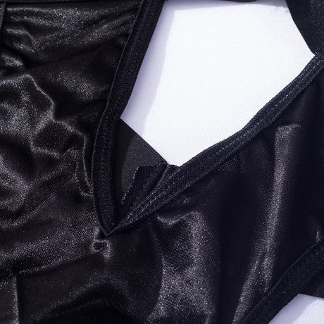 Halter Sexy Lingerie Women Bandage One Piece Bra Sets Erotic Costumes Teddy Baby Doll Dress Push Up Underwear Set Bodysuits