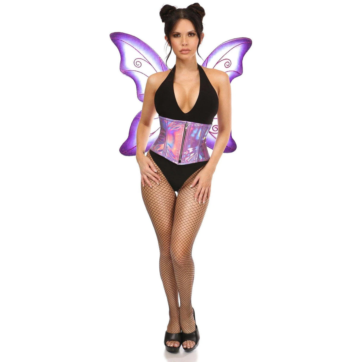 Adult Classic Fairy Tinkerbell Womens Halloween Cosplay Costume Green Tinkerbell Dress Sexy Women's Eye Candy Dresses