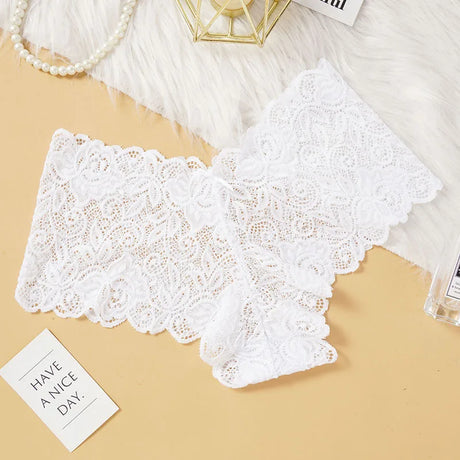 Sexy Floral Lace Panties Women Briefs Low Waist Soft Lingerie Comfortable Female Underwear Girls Intimates Panties