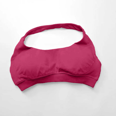 NCLAGEN Sports Bra Women Sportswear Seamless Halter Top High Support Push-up Open Back Gym Wear Fitness Yoga Workout Underwear