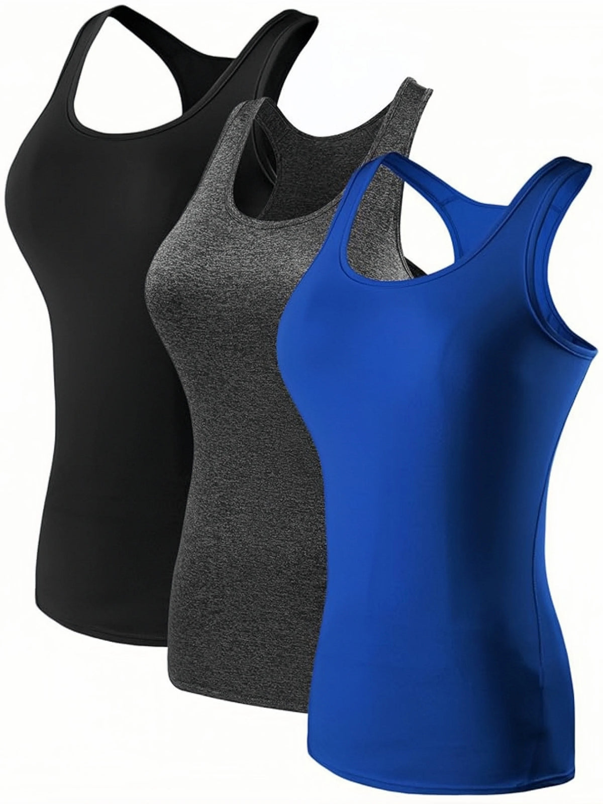 4-Pack Air Curve Stretch Vest Women's Slim Fit Tank Top