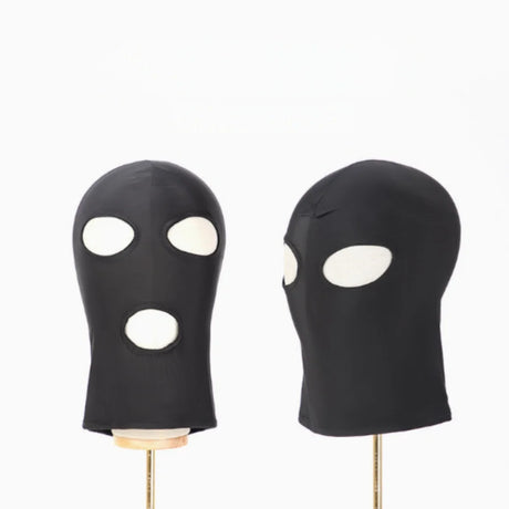 Full Face Mask PU Leather Cat with Binding Straps Set for Couple Sexy Head Cover Product Interest
