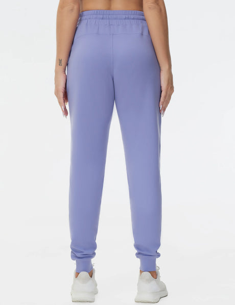 THE GYM PEOPLE Women's Workout Joggers Leggings Drawstring Running Lounge Sweatpants Tapered Pants with Pockets
