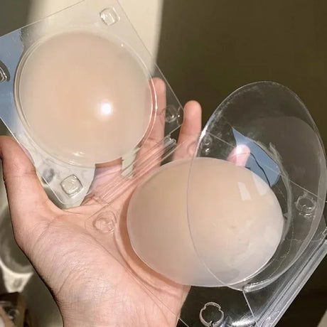10piars Spring Summer Silicone Nipple Cover Bra Pads for Women Breathable Seamless Thin Bras Nipple Covers Invisible Lift Up Bra