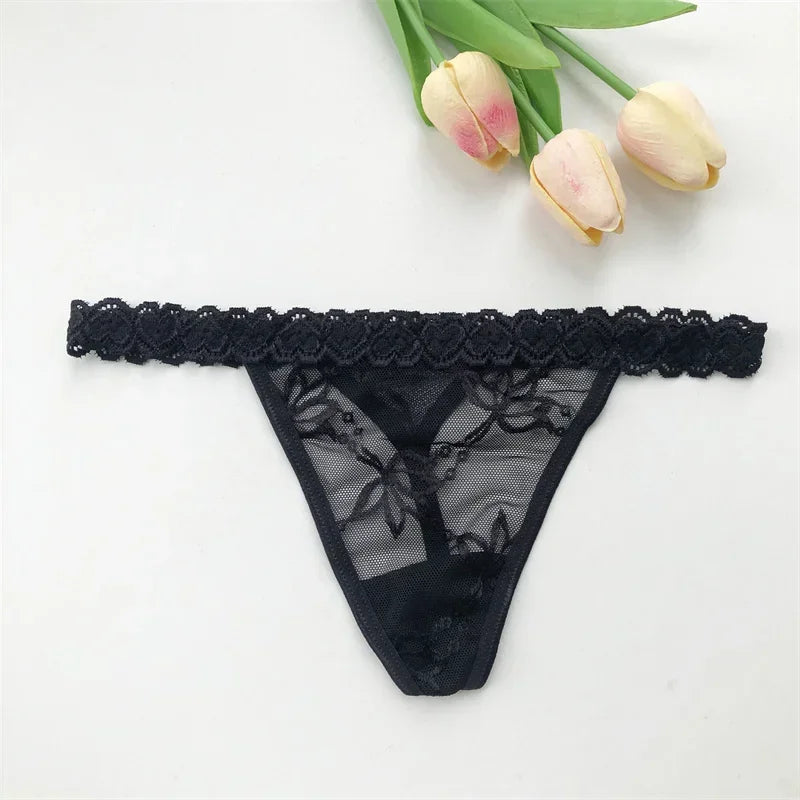 Name Custom Crystal Letter Thong Lace Tie Neck Bikini Bra Panties Sexy Personalized Name Low Waist G-String Underwear Bra Set