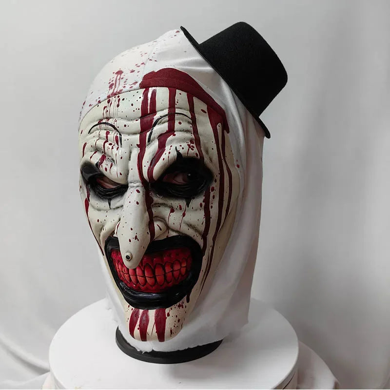Art The Clown Cosplay Costume Terrifierr 3 Bloody Outfits Killer Clowns Jumpsuits for Halloween Carnival Party Horror Costumes