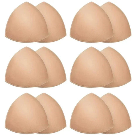 Soft Bra Pads Inserts Removable Bra Pad for Women Breast Push Up Enhancer Bra Pad Sports Bras Cups Insert Bikini Swimsuit