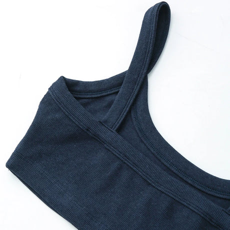 Knitted Cotton Women'S Tube Top Stretchy Ribbed Sleeveless Streetwear Slim White Crop Tops Sexy Summer Tops Cami Femme