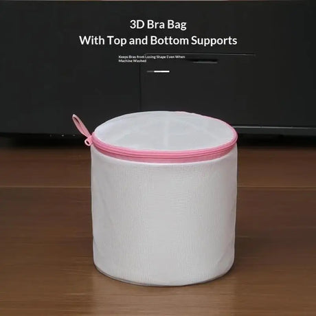 3Pcs Washing Machine Underwear Cleaning Bag Bra Dedicated Nursing Mesh Laundry Bags Lingerie Zipper Storage Pouch Home Organizer