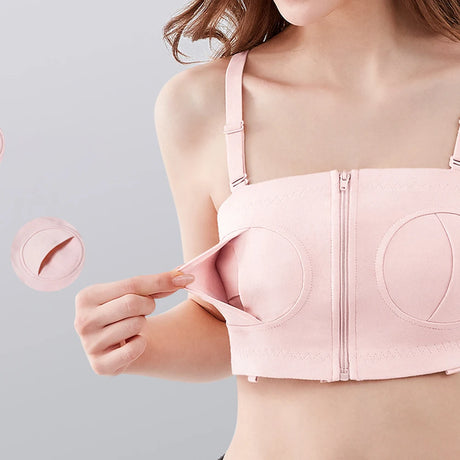 vvocci Hands Free Breastsucking Bra Breastfeeding Underwear New Collection Breastsucking Device Fixed Belt Artifact