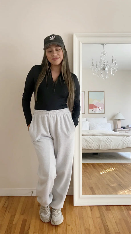 Women Sexy Long Sleeve Bodysuit Turn-down Collar V Neck Shapewear Tummy Control Butt Lift Shirt Seam-free Compression