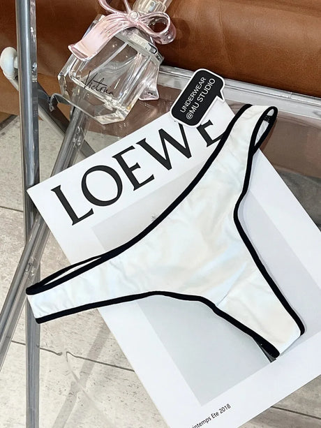 Cotton G String Girls Panties T-back Sexy Women Briefs Thong Underwear Low Waist Seamless Femlae Lingerie Size S-XL