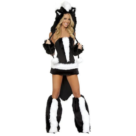 Adult Sexy Furry Animal Costume For Women Animal Costumes Halloween Carnival Rabbit Wolf Fox Cat Cosplay Furry Costumes Outfits