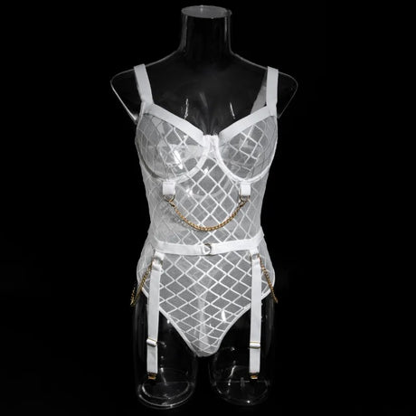 Women's Underwear Sets Sexy Erotic Lingerie for Sex Woman Clothing Lingeries Sets With Garter and Stockings Bra and Panty Set