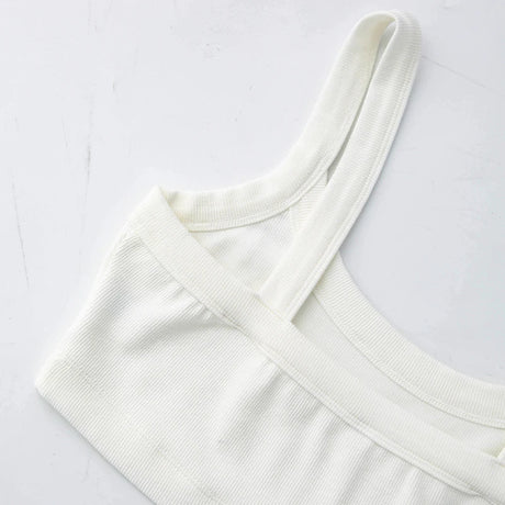 Knitted Cotton Women'S Tube Top Stretchy Ribbed Sleeveless Streetwear Slim White Crop Tops Sexy Summer Tops Cami Femme