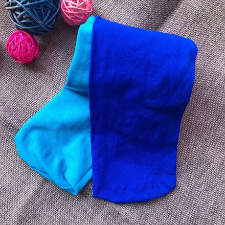 Candy Color Mixed Tights for Girls Baby Stretch Trouser Skinny Pants Women Kids To Tone Dance Pantyhose Courful Fashion Stocking