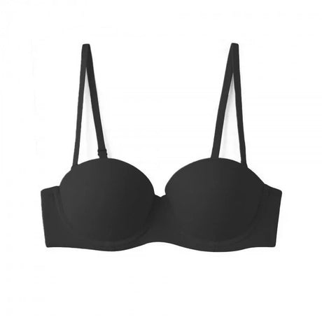 Half-cup Non-slip Strapless Bras for Women Push-up Seamless Underwear Prevent Sagging Small Busts Bra