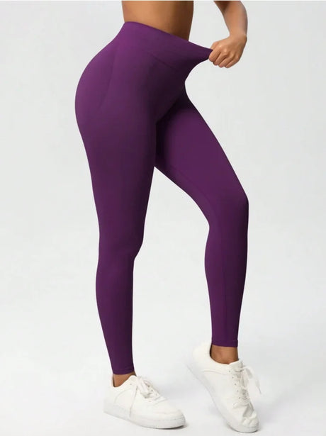 Women's Gym Tight Pants Seamless Yoga Pants Hip Lifting Workout Leggings Fitness Running Compression Sports Tights