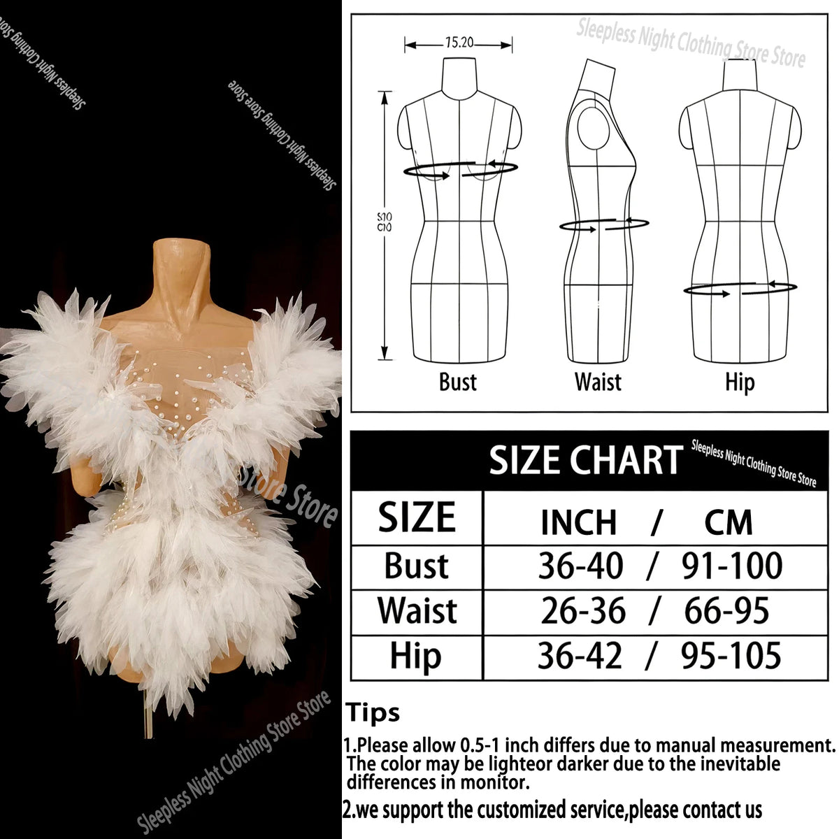 Sexy White Rhinestone Skirt Transparent Wings Mini Dress Bar Nightclub Party Singer Stage Performance Costume Drag Queen Outfit