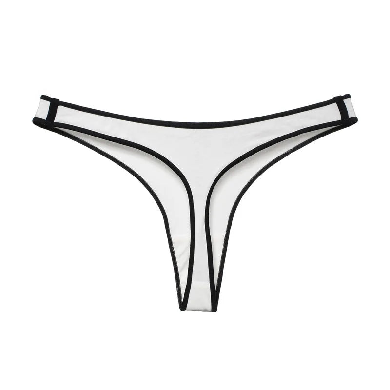 Cotton G String Girls Panties T-back Sexy Women Briefs Thong Underwear Low Waist Seamless Femlae Lingerie Size S-XL