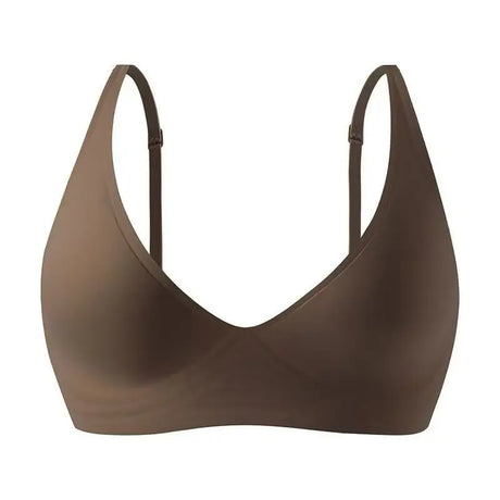 Beautiful Back Invisible Seamless Underwear Women's Large Breast Revealing Small Breast Gathering Side Breast Sexy Wireless Bra
