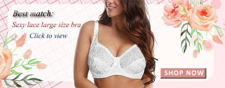 Womens Bra Sexy Lingerie Plus Size Bras Floral Lace Underwire Brassiere BH Tops Perspective Female Underwear B C D E F Cup