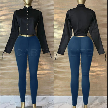 Women's Pants High Waist Skinny Leggings Pant Fashion Sexy Trousers Ankle-Length Stretchy Fitness Push Up Streetwear Clothing