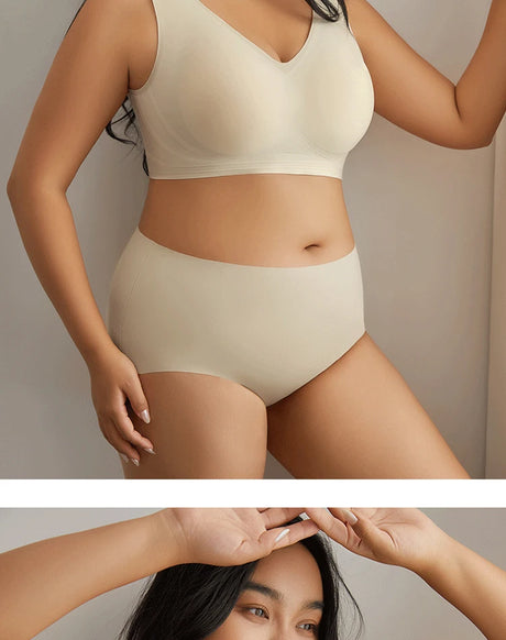 Multi-Color Solid Pattern Jelly Latex Girls' Bra Plus Size Adjustable Removable Steel Ring Everyday Spandex Marks Made