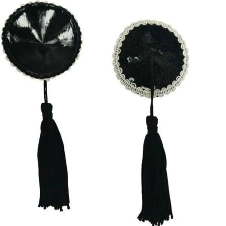 Women Sequins Tassels Pasties Bowknot Breast Sticker Bra Pads Sexy Nipple Cover