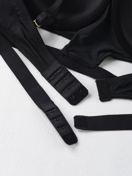 stylish sexy bra T-shirt underton beautiful back half cup smooth and exposed waist slim waist big exposed back push up bra
