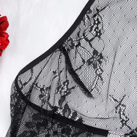 Sexy Lingerie Hollowed Out Suit Transparent and Seductive Mesh See Through Sets for Women Porn Lace Bra Lingerie Sets Intimates