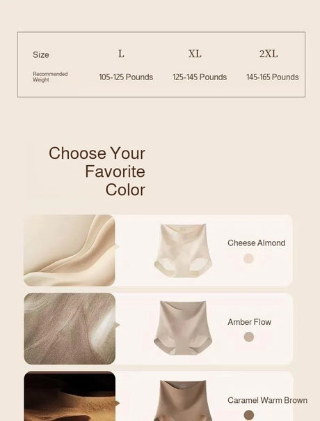 Seamless Shaping High Waist Panties Butt Lifting Tummy Control No Wedgie Yoga Women 10A Antibacterial Breathable Briefs